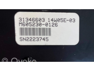 Блок управления климат-контролем 31346603, 14W05E03 Volvo XC90