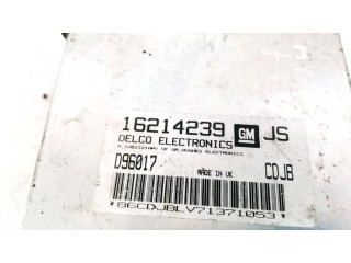 Řídící jednotka 16214239, D96017 Opel Tigra A 1998