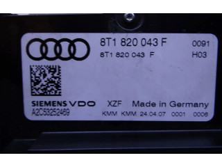 Блок управления климат-контролем 8T1820043F   Audi A5 8T 8F