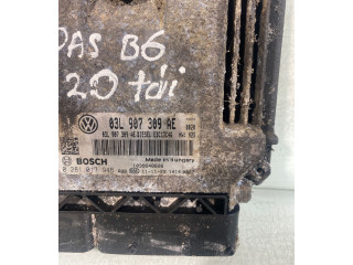 Блок управления двигателя 03L907309AE, 0281017946   Volkswagen PASSAT B6