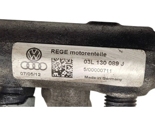 Топливная рампа 03L130089J, 03L089JP0   Skoda Octavia Mk2 (1Z)  