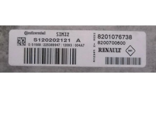 Блок управления двигателем Блок управления 8201076738, S120202121A   Renault Twingo I