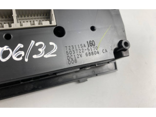 Блок управления климат-контролем 72311SA160 Subaru Forester SG