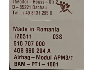 Рулевая рейка  Надувная подушка для пассажира 4G8880204A, 610707000   Audi A6 S6 C7 4G 2011 - 2018 года