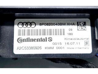 Блок управления климат-контролем 8P0820043BM   Audi A3 S3 A3 Sportback 8P