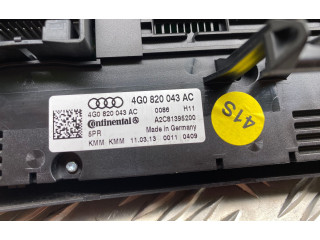 Блок управления климат-контролем 4G0820043AC Audi A6 S6 C7 4G