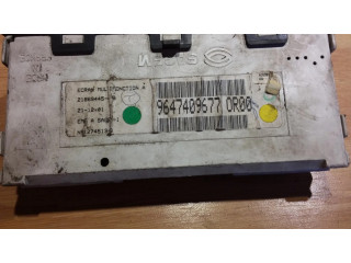 Дисплей 9647409677 Citroen Xsara