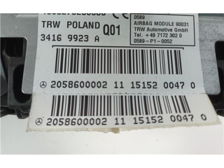 Подушка безопасности пассажира 2058600002   Mercedes-Benz C AMG W205