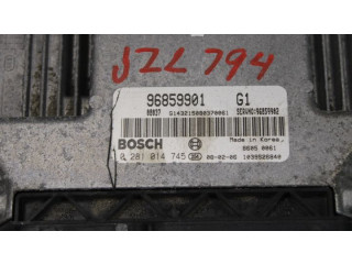 Блок управления впрыском 0281014745, 96859901 Chevrolet Epica