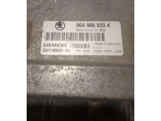 Блок управления двигателя 06A906033K, 5WP4003904 Skoda Octavia Mk1 (1U)