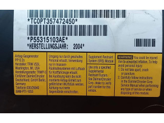 Подушка безопасности пассажира P55315103AE, TCPPT357472450 Jeep Cherokee III KJ