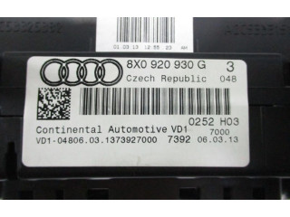 Спидометр (приборный щиток) 8X0920930G Audi A5 Sportback 8TA 2013