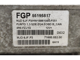 Řídící jednotka 55195817, 4R6FZJ1G Fiat Punto (188) 2006
