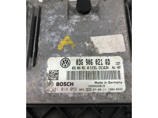 Блок управления двигателем Блок управления 03G906021QD, 0281014056 Volkswagen Golf Plus