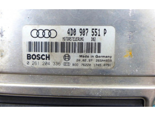 Блок управления двигателем Блок управления 4D0907551P, IMPRK913323   Audi A6 S6 C5 4B