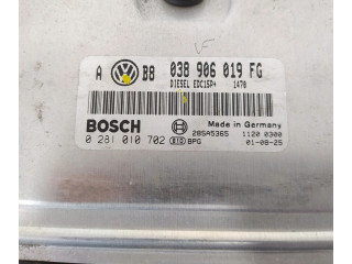 Блок управления двигателя 038906019FG, 0281010702 Volkswagen Golf SportWagen