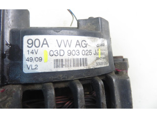 Генератор 03D903025J, 03D903025J   Skoda Fabia Mk2 (5J)      