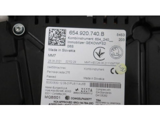 Панель приборов 654920740B, 654240 Skoda Scala