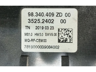 Модуль блока управления кондиционером 98075413ZD, 98340409ZD Citroen Berlingo