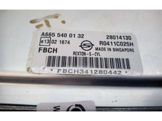 Блок управления двигателя A6655400132   SsangYong Rexton