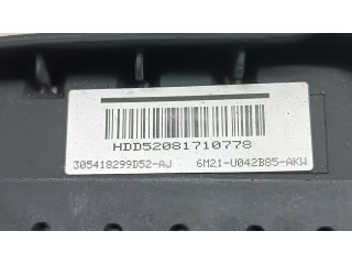 Подушка безопасности водителя 6M21U042B85AKW Ford S-MAX