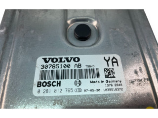 Блок управления двигателем Блок управления 30785100AB, 0281012765 Volvo V70