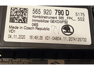 Панель приборов 565920790D Skoda Karoq