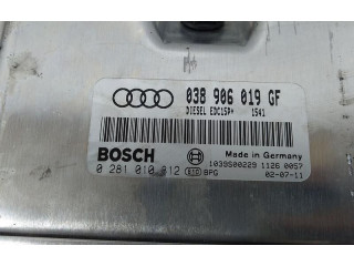 Блок управления двигателя 038906019, Bosch   Audi A6 S6 C5 4B
