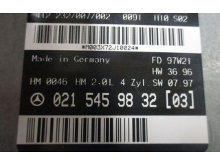 Řídící jednotka 0215459832, 0215459832 Mercedes-Benz E AMG W210 1995