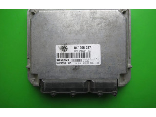 Блок управления двигателем Блок управления 047906027, 5WP4331 Volkswagen Lupo