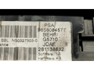 Блок управления климат-контролем 9658084577, G5710   Citroen C4 I