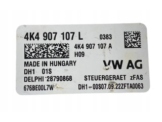 Блок комфорта 4K4907107A   Audi A6 S6 C8 4K   