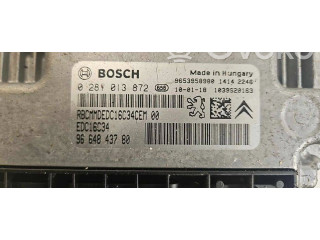 Блок управления двигателя 9664843780, 9653958980 Mitsubishi Space Star