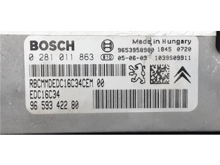 Блок управления 9659342280, 0281011863   Citroen C-Zero