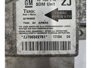 Блок подушек безопасности 13158712zj, ZJT00322761   Opel Meriva A