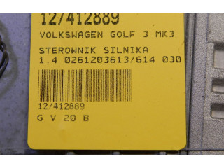 Блок управления двигателем ECU 030906027M, 030906027M Volkswagen Golf III 1994