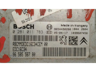 Řídící jednotka 0281011783, CENTRALITAMOTORUCE Peugeot 206+