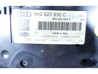 Přístrojová deska Audi A4 S4 B8 8K 2008 8K0920930C, IMPRK1349157