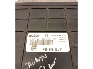 Блок управления двигателя 028906021P, 0281001251 Ford Galaxy