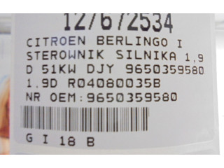 Řídící jednotka 9650359580, 9650359580   Citroen Berlingo 1999