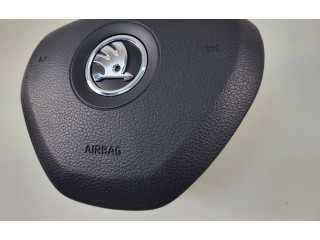 Подушка безопасности водителя 5E0880201   Skoda Octavia Mk3 (5E)