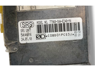 Блок подушек безопасности 5WK44016, 77960SWA Honda CR-V