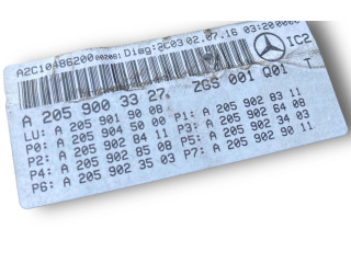 Панель приборов A2059003327   Mercedes-Benz GLC X253 C253       