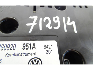 Панель приборов 3G0920951A   Volkswagen PASSAT B8       