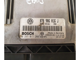 Řídící jednotka 070906016J, 0281011266 Volkswagen Transporter - Caravelle T5 2006
