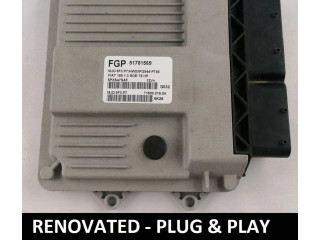 Блок управления двигателем Блок управления 51781569, 7160001904   Fiat Grande Punto