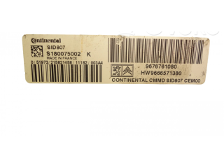 Блок управления двигателя HW9666571380, 9676761080   Peugeot 5008