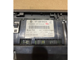 Блок управления климат-контролем 4F1820043R, 5HB00883305   Audi A6 S6 C6 4F