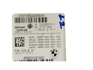 Дисплей    9231321, 0013710643   BMW X3 F25