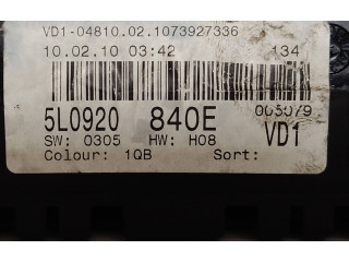 Спидометр (приборный щиток) 5L0920840E, 1073927336   Skoda Yeti (5L)